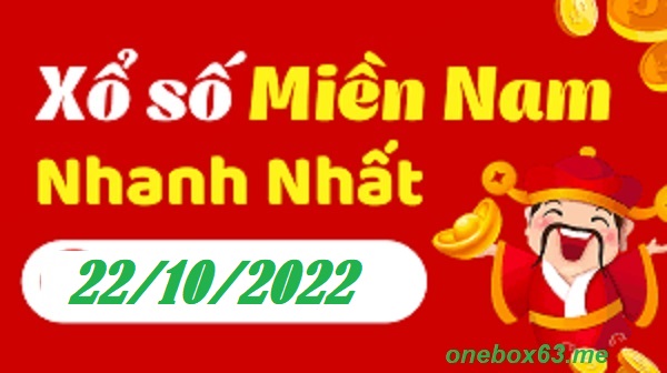 Soi cầu XSMN 22/10/2022 tại Onebox63